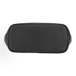 LOUIS VUITTON NEVERFULL MM Granular embossed medium size black with light camel color